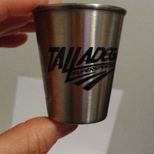 Talladega shot glass